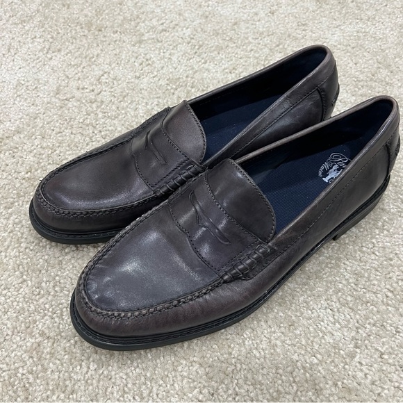 Cole Haan Pinch Penny Loafer  Weekender Mens Leather Shoes Grey Size 13 M C21971 - Picture 3 of 16